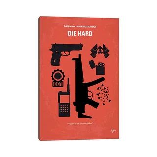 iCanvas "Die Hard Minimal Movie Poster" by Chungkong Canvas Print - 18x12x1.5 | Bed Bath & Beyond