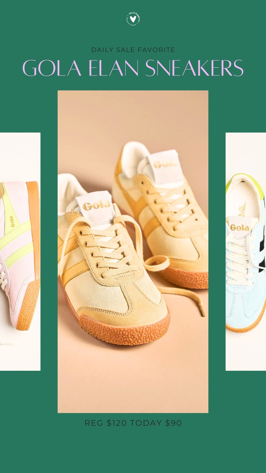 daily sale fav | gola sneakers 

#LTKSaleAlert