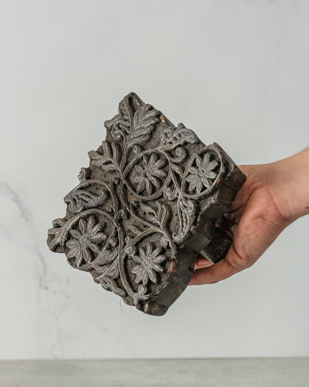 Vintage Textile / Fabric Wooden Stamp free Shipping - Etsy | Etsy (US)