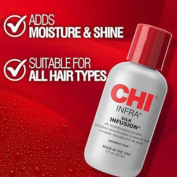 CHI Infra Silk Infusion, Leave-In Reconstructing Treatment To Strengthen & Protect All Hair Types... | Amazon (US)