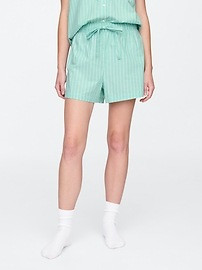 Poplin PJ Shorts | Gap Factory