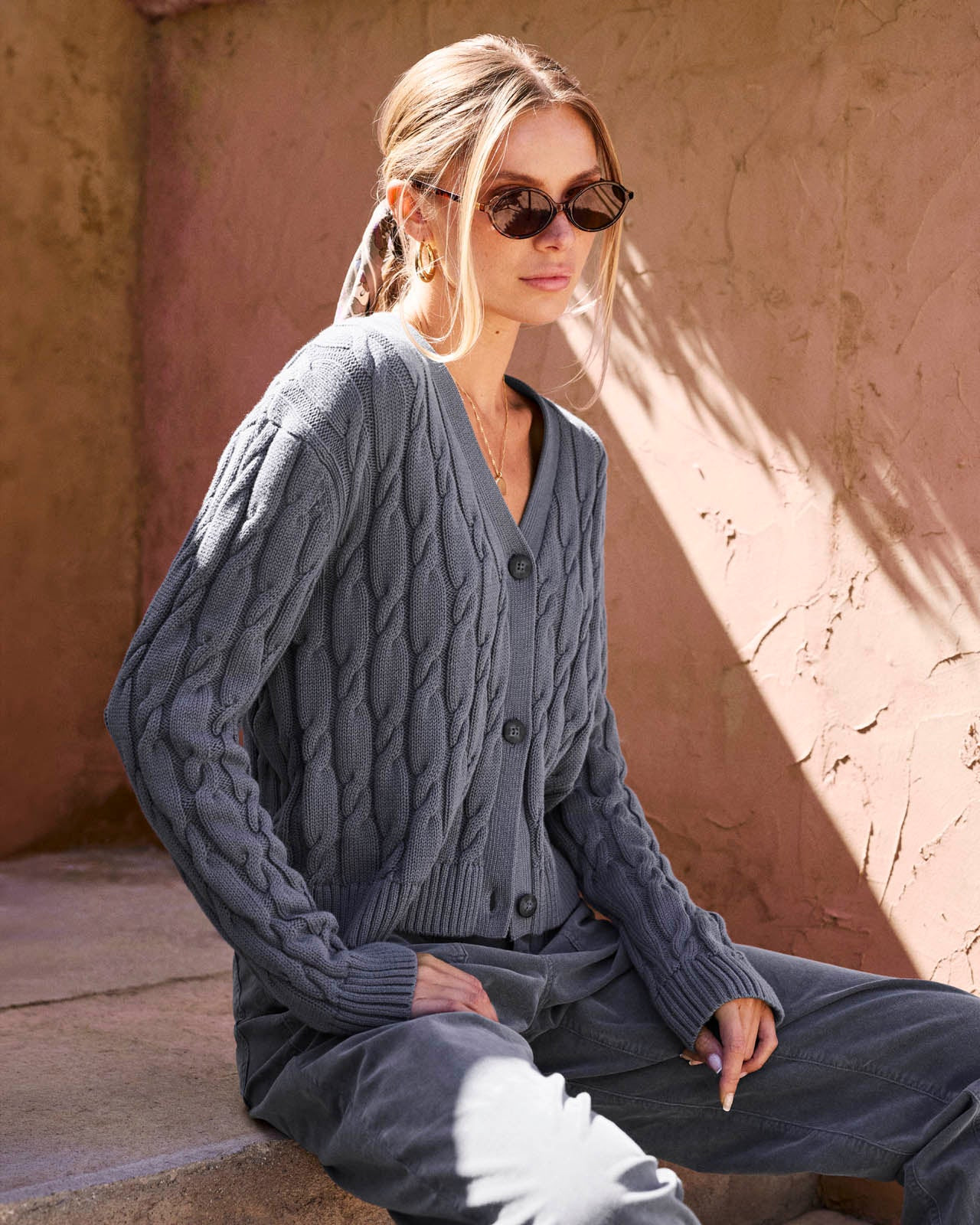 Rubi Cable Cardi | Spiffy & Splendid