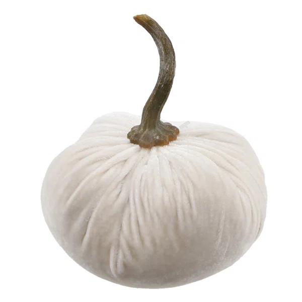Velvet Pumpkin Decorative Accent | Wayfair North America