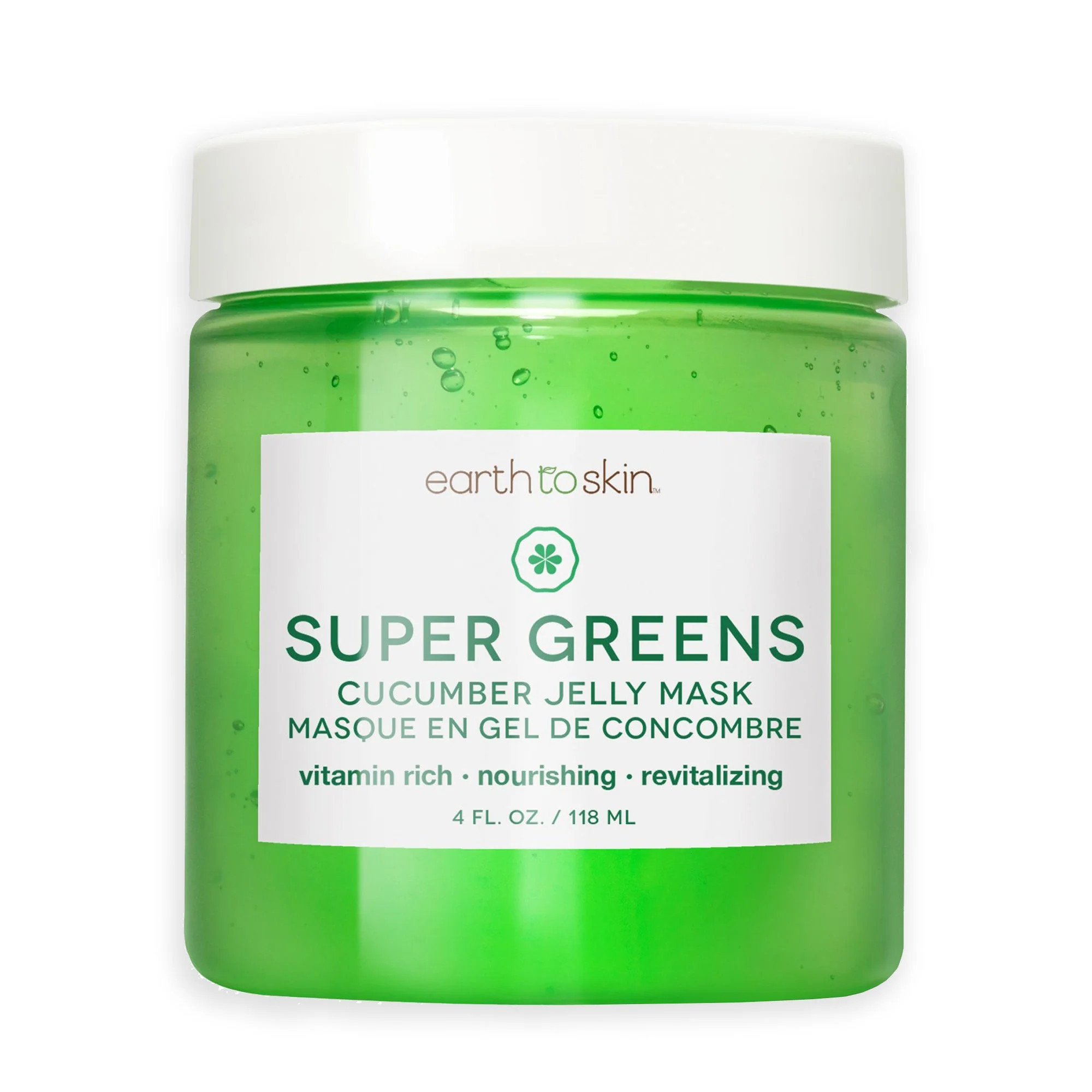 Cucumber Jelly Mask by EarthToSkin SINGLE - 4 oz. | Casual Chic Boutique