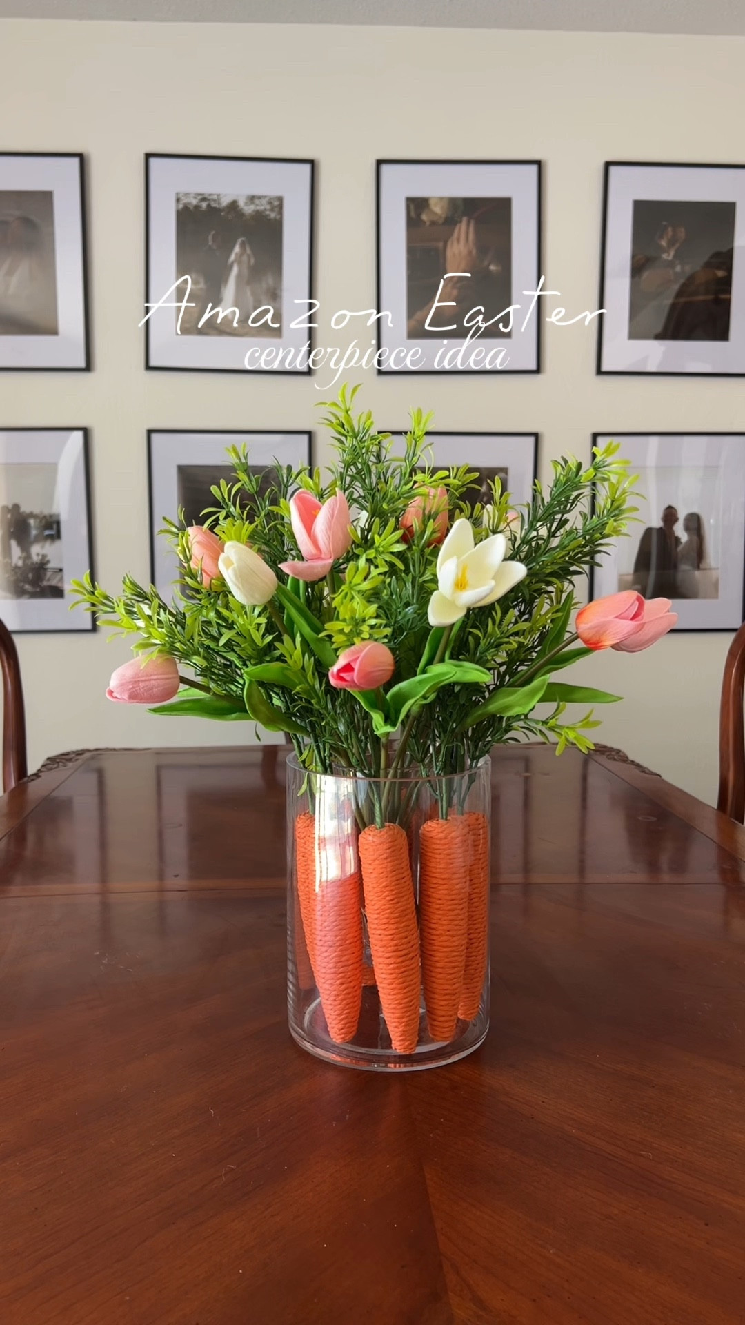 DIY Centerpiece from Amazon for Easter 