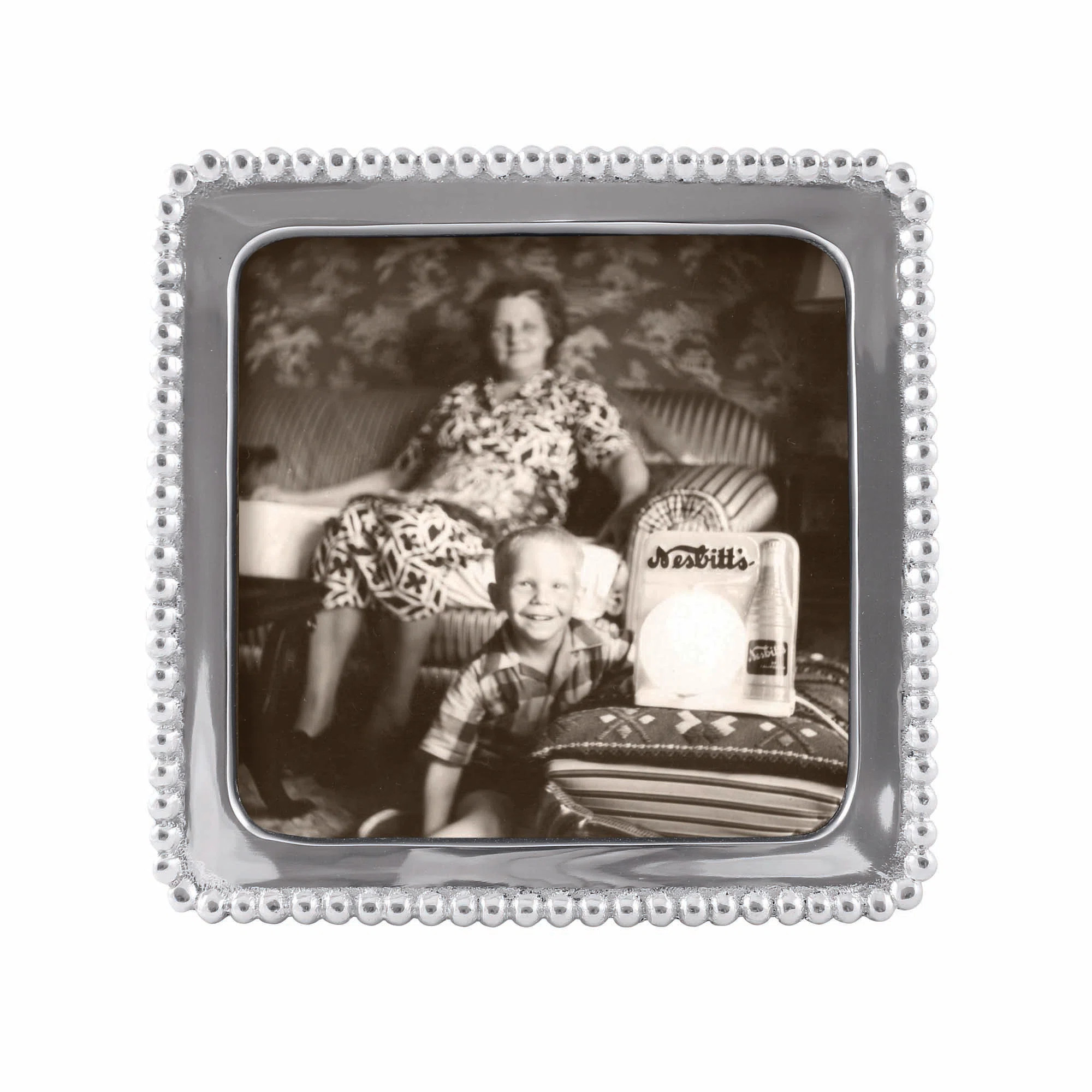 String Of Pearls Metal Picture Frame | Perigold