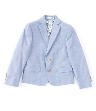 Little Boys 2T-7 Chambray Jacket | Dillard's