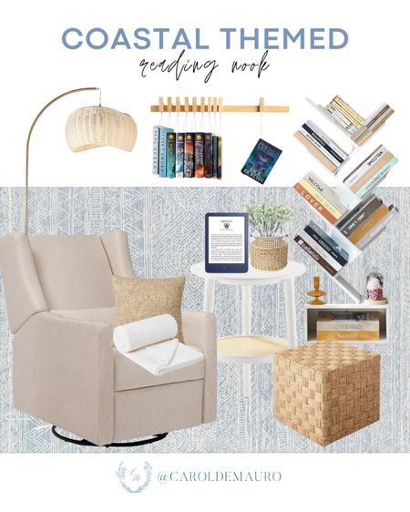 Here's a coastal-themed inspo that you can copy for your reading nook area!
#interiordeisgn #affordabefinds #homefurniture #designtips

#LTKSeasonal #LTKstyletip #LTKhome
