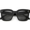 Click for more info about zeroUV - Retro Oversized Square Sunglasses for Women with Flat Lens 50mm