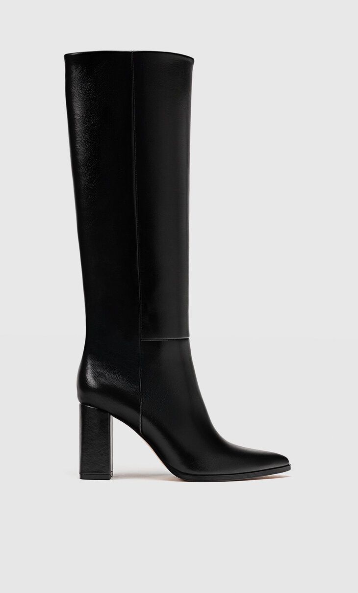 Heeled boots - Women's fashion | Stradivarius United Kingdom | Stradivarius (UK)