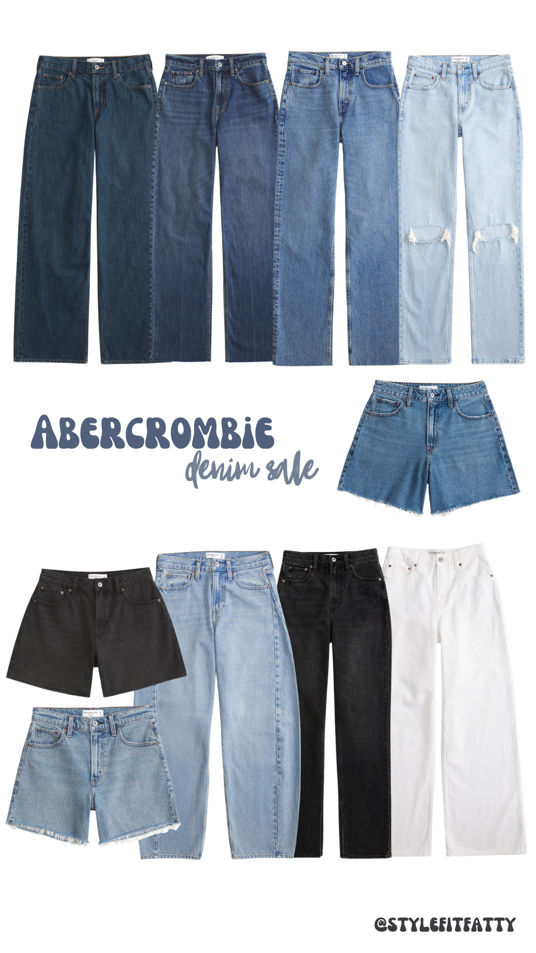 30-50% off my favorite denim! #abercrombie #afsale #af 

 #LTKSaleAlert #LTKFindsUnder100 #LTKStyleTip