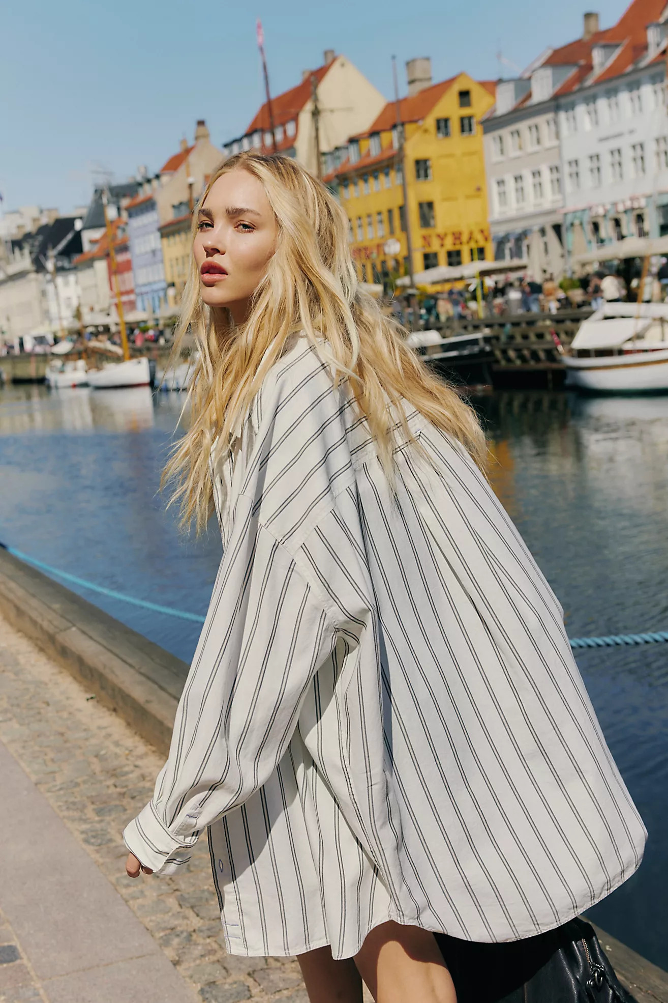 We The Free Freddie Striped Shirt | Free People (Global - UK&FR Excluded)