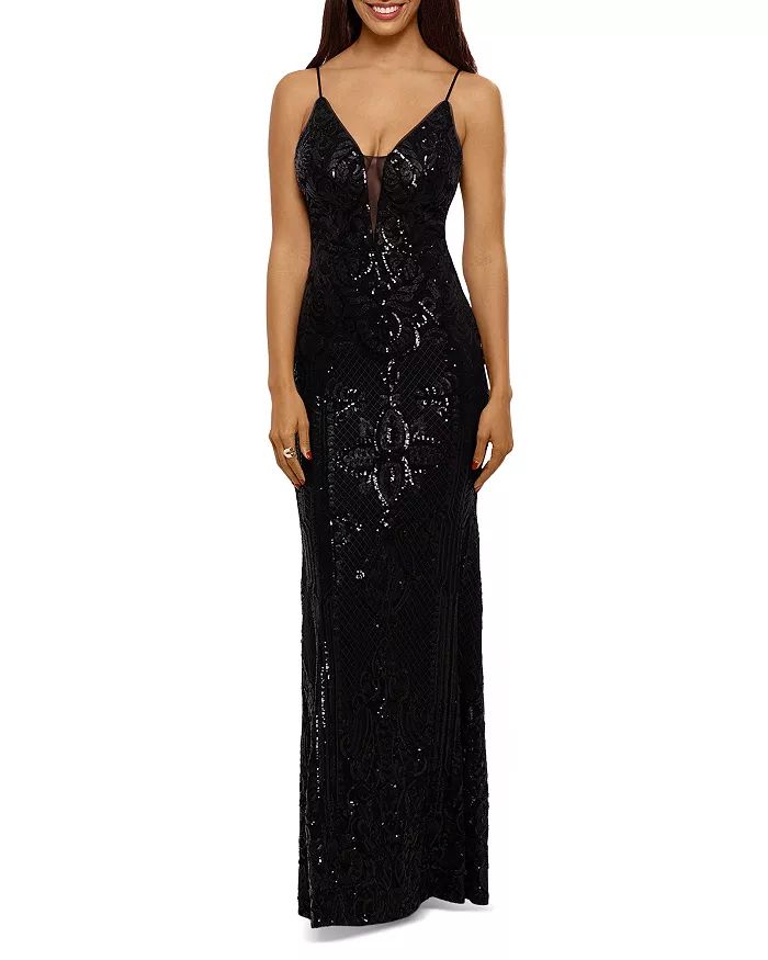 AQUA Sequined Long Gown - 100% Exclusive Back to results -  Women - Bloomingdale's | Bloomingdale's (US)