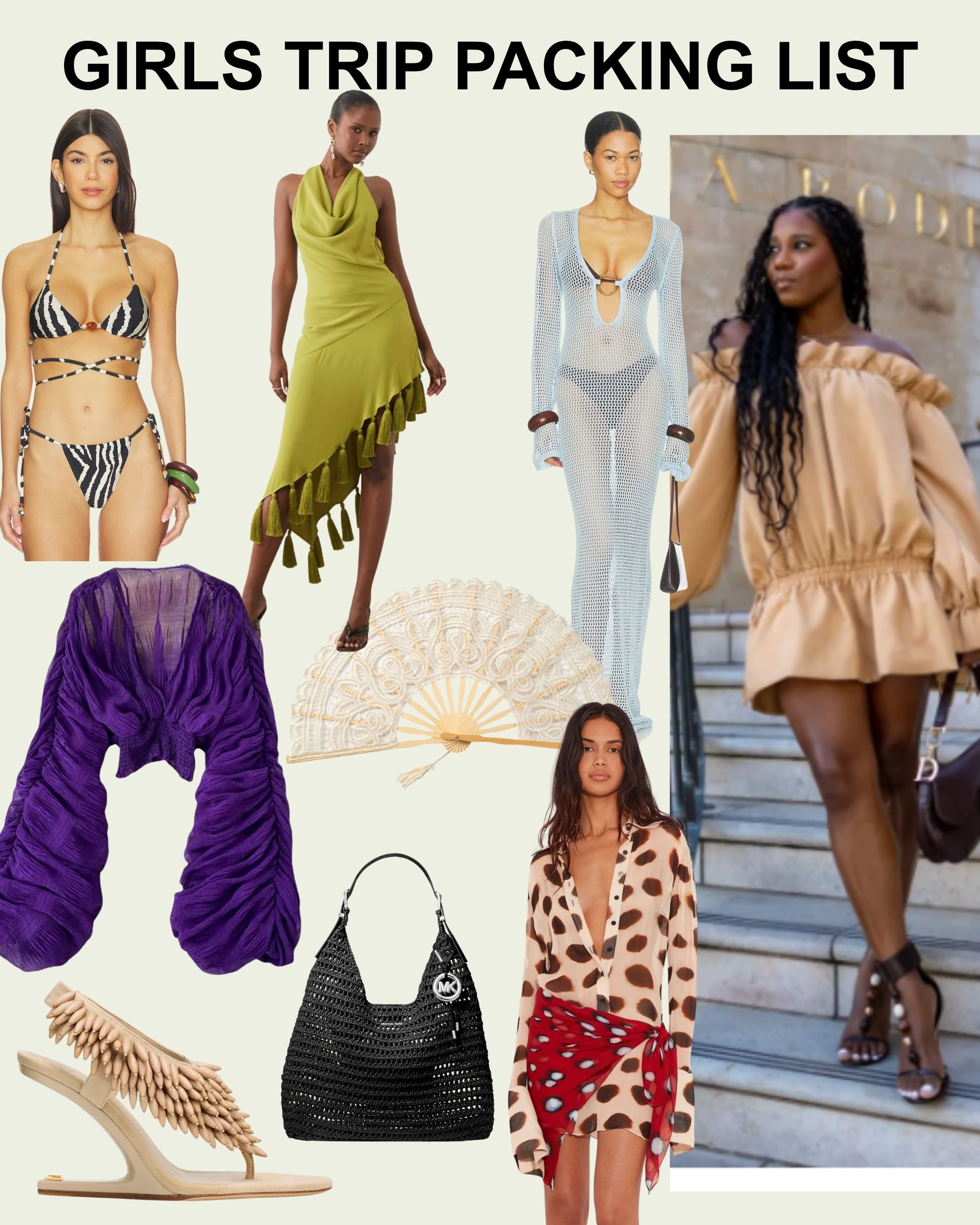 Girls Trip Packing list 

 