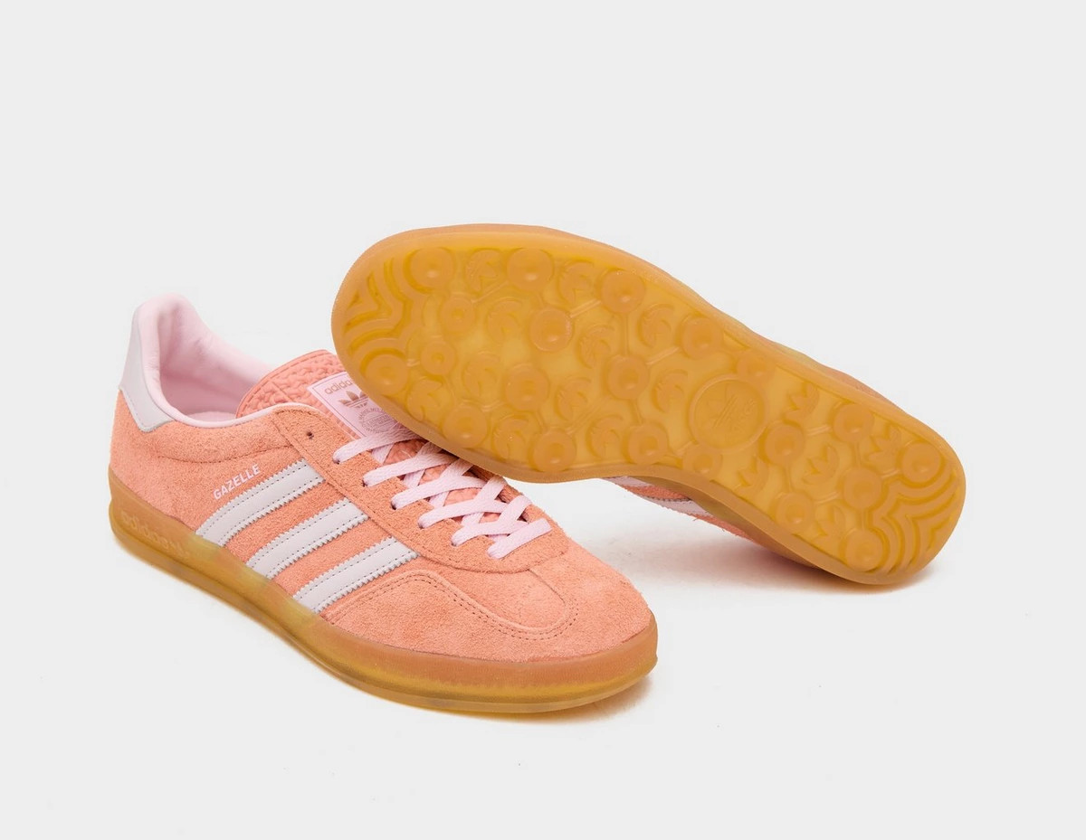 Pink adidas Originals Gazelle Indoor | size? | size? (UK)