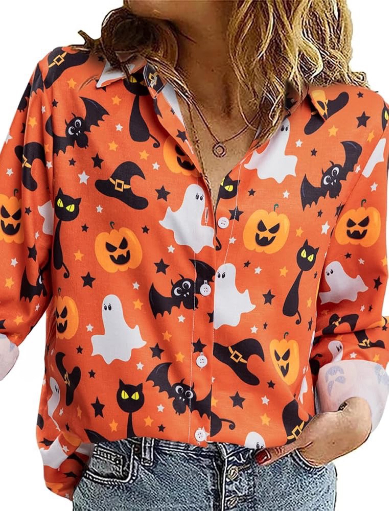 Fun Halloween top 🎃🖤🧡

#LTKStyleTip #LTKSeasonal #LTKBacktoSchool