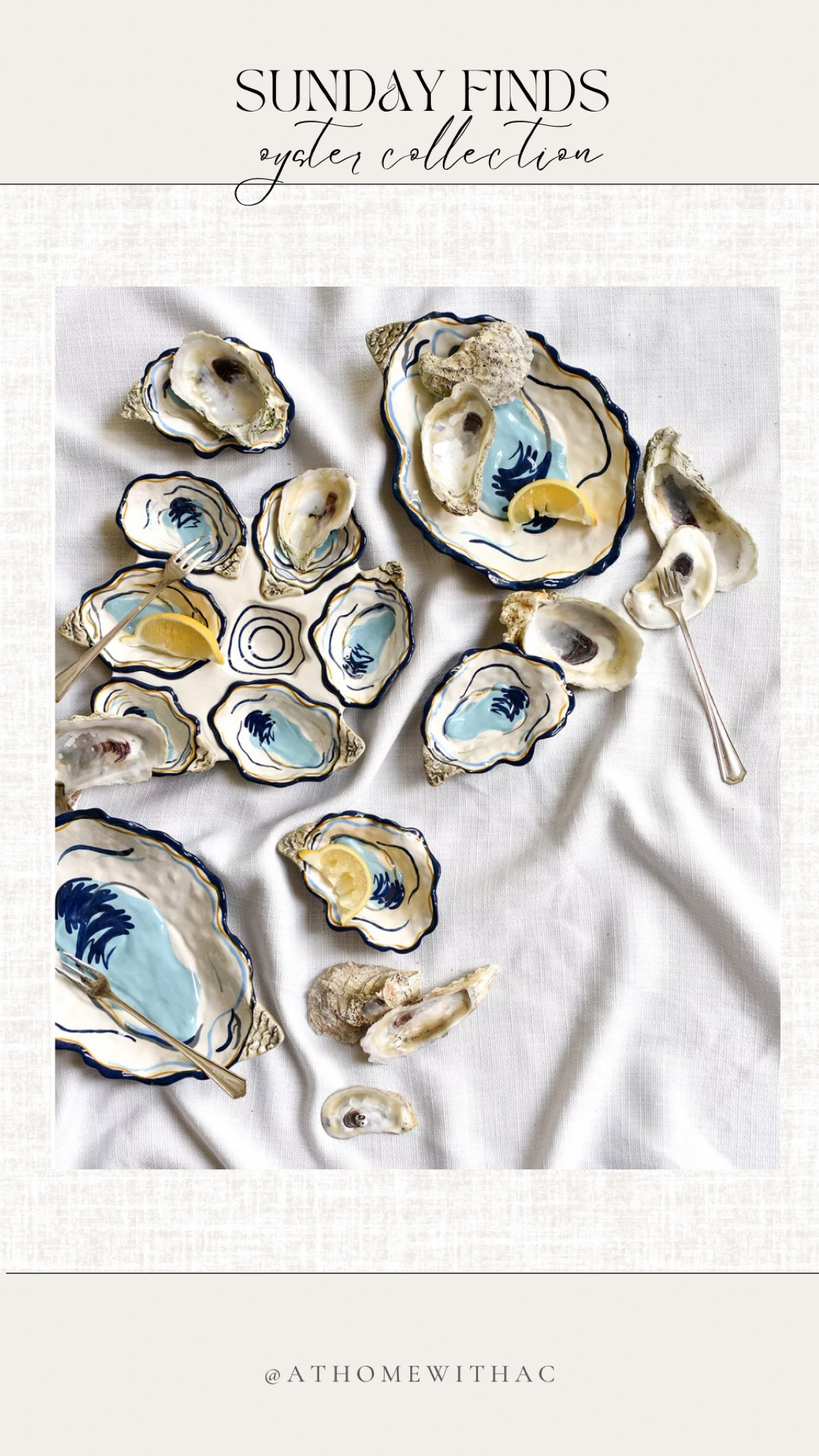 Sunday finds oyster 🦪 serve-ware collection outdoor dining 

#LTKFind #LTKstyletip #LTKSeasonal
