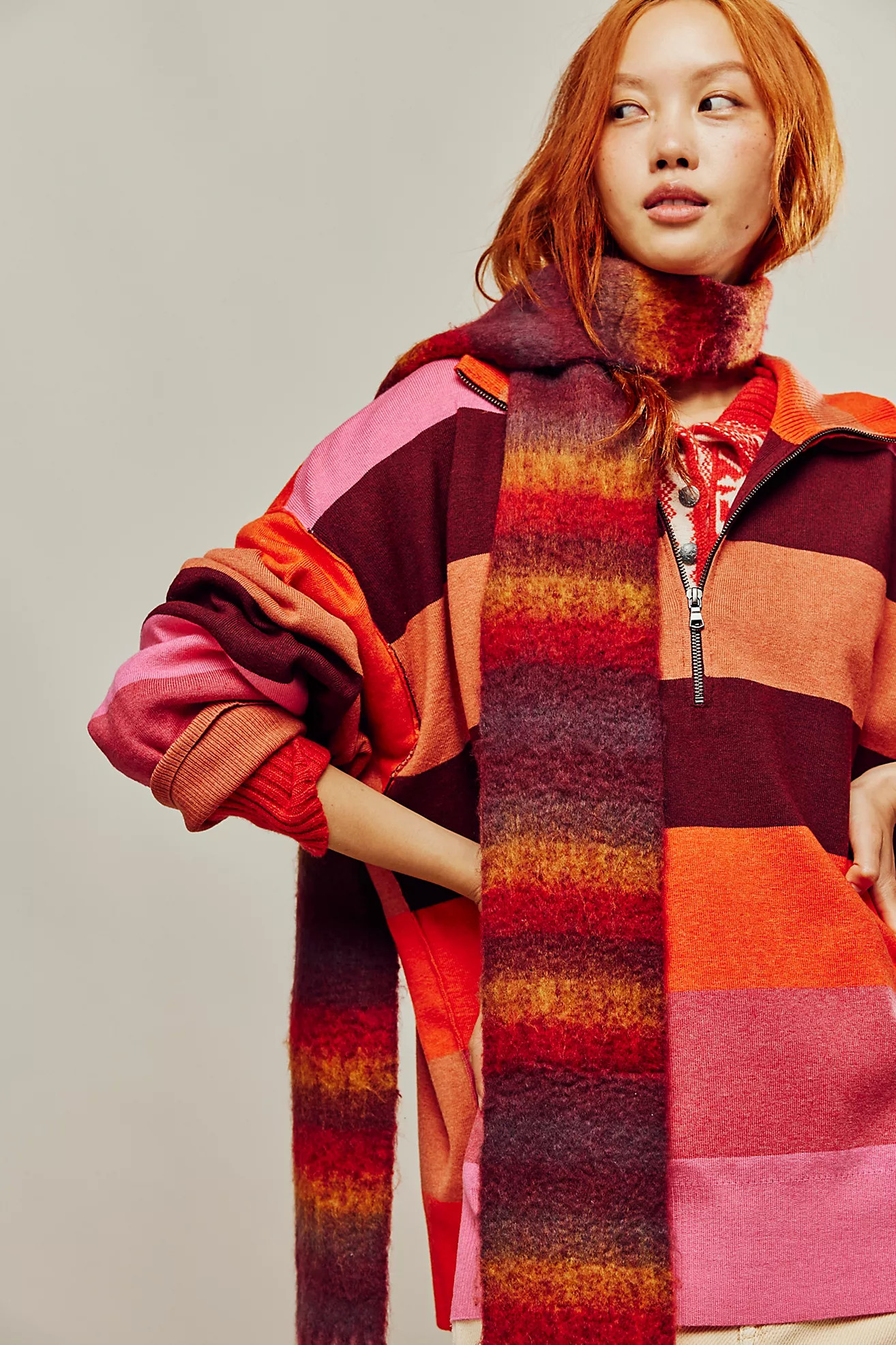 Sweet Valley Stripe Skinny Scarf | Free People (Global - UK&FR Excluded)