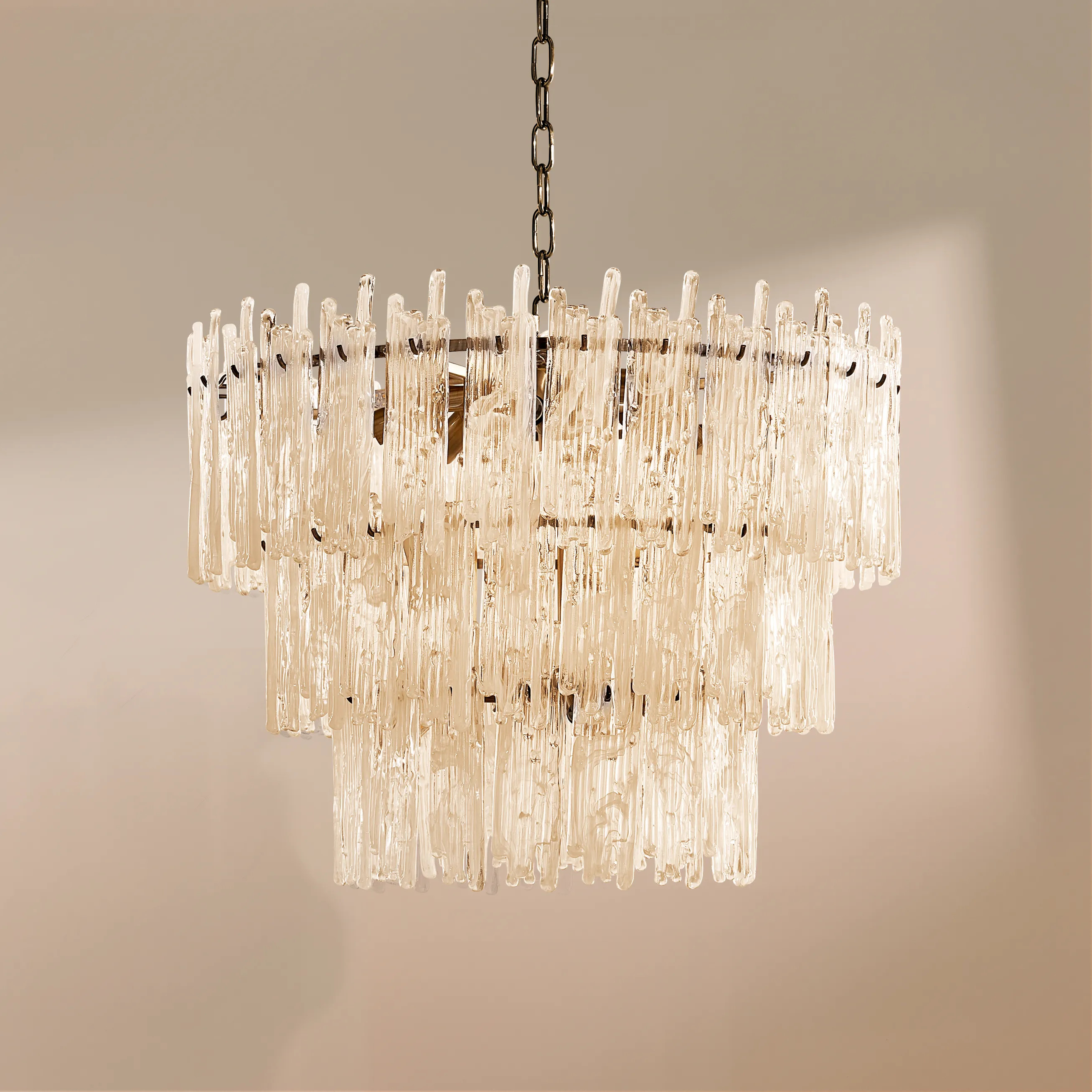 Glacier Glass Chandelier | Z Gallerie