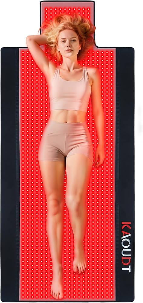 73"x33" Medical-Grade TPU Red Light Therapy Mat for Full Body Pain Relief, FSA&HSA Eligible Infra... | Amazon (US)