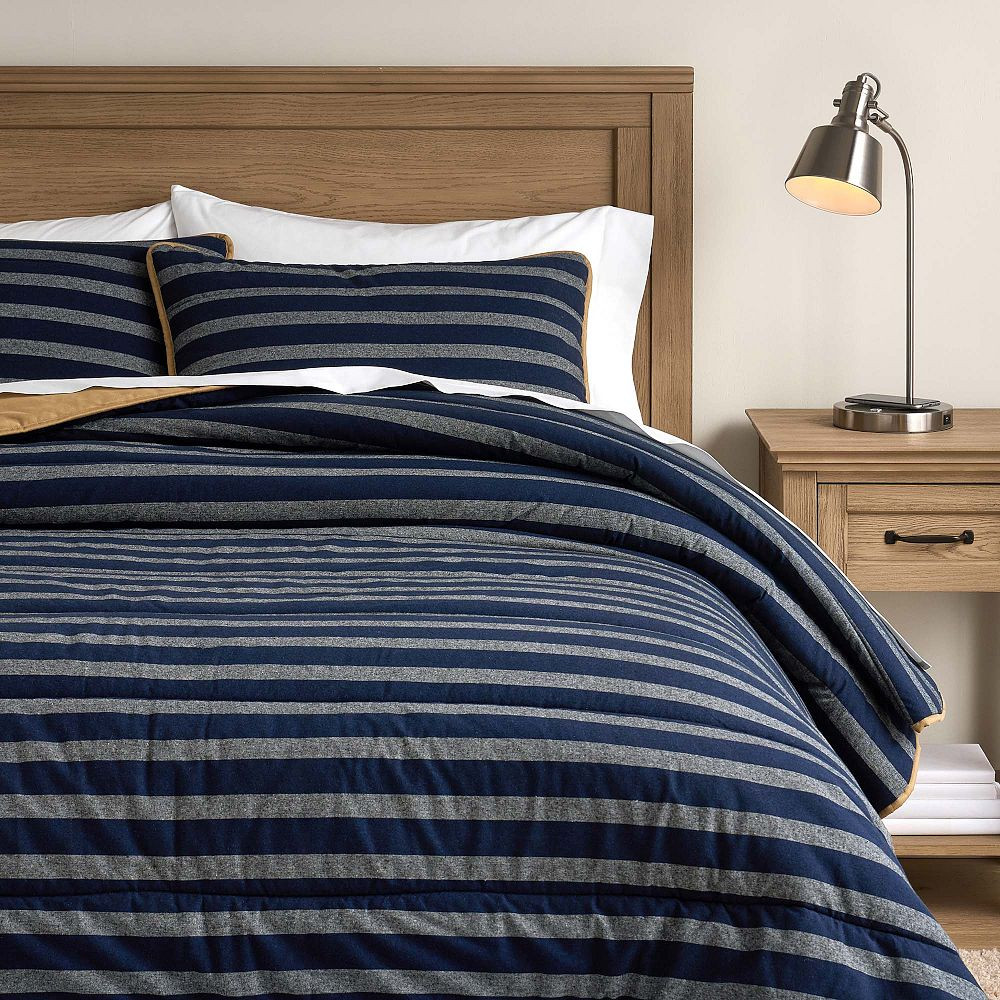 Stripe Camden Comforter | Pottery Barn Teen