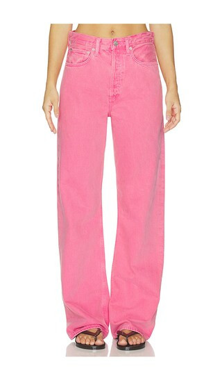 AGOLDE Vintage Loose in Pink. - size 25 | Revolve Clothing (Global)