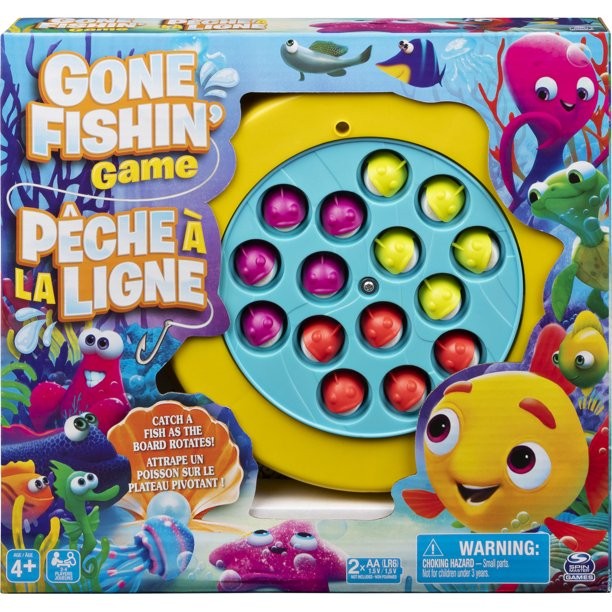 Gone Fishing Board Game For Kids and Families, Ages 4 and up - Walmart.com | Walmart (US)
