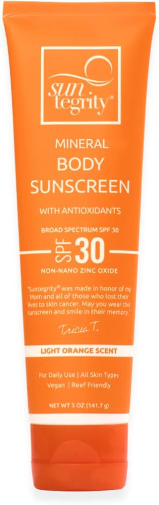 Suntegrity Mineral Body Sunscreen - SPF 30, 5 oz | Amazon (US)