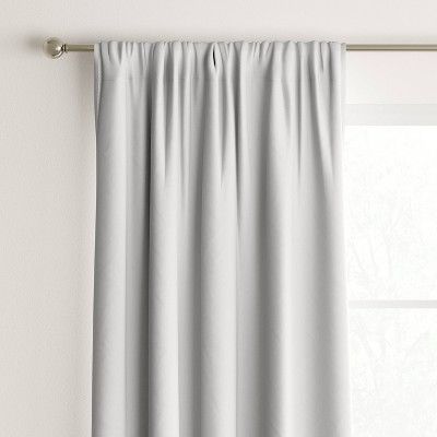 Heathered Thermal Room Darkening Curtain Panel - Room Essentials™ | Target
