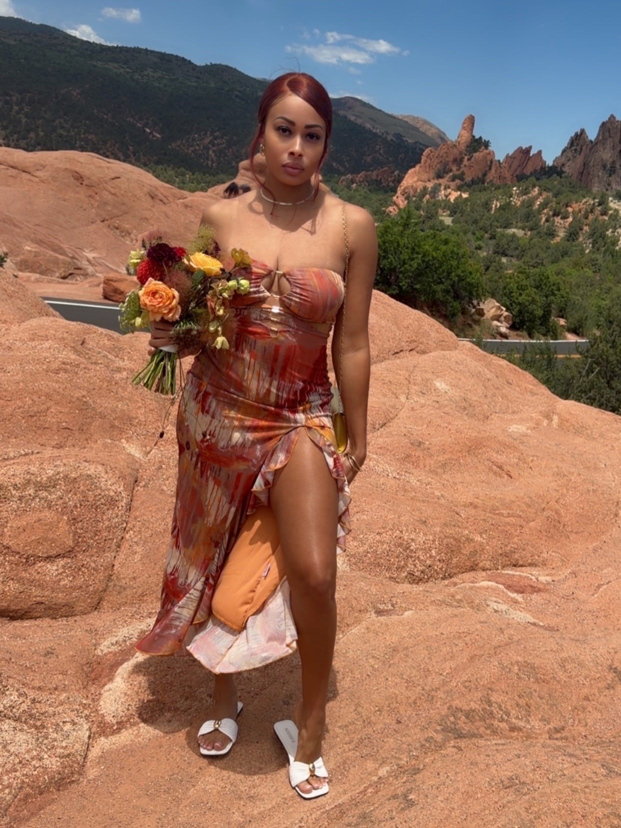 Blooming wherever life takes me. 🌹✨@fashionnova

Dress: Katrina Ruffle Mesh Maxi Dress



#FeminineStyle #VacationStyle #TravelFashion #SummerStyle #StyleInspo