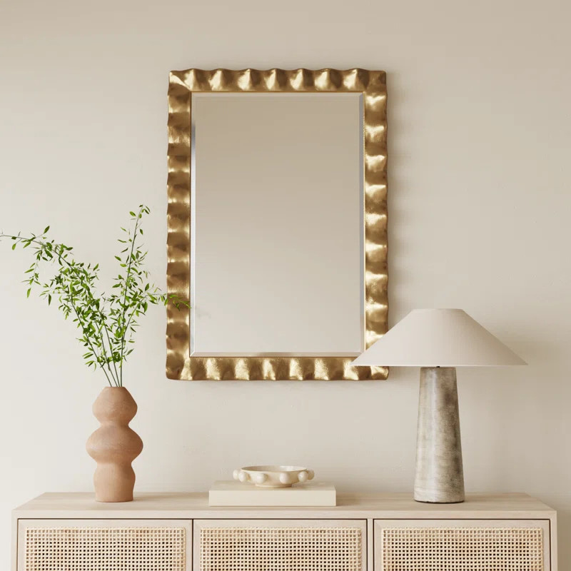 Edith Metal Rectangle Wall Mirror | Wayfair North America