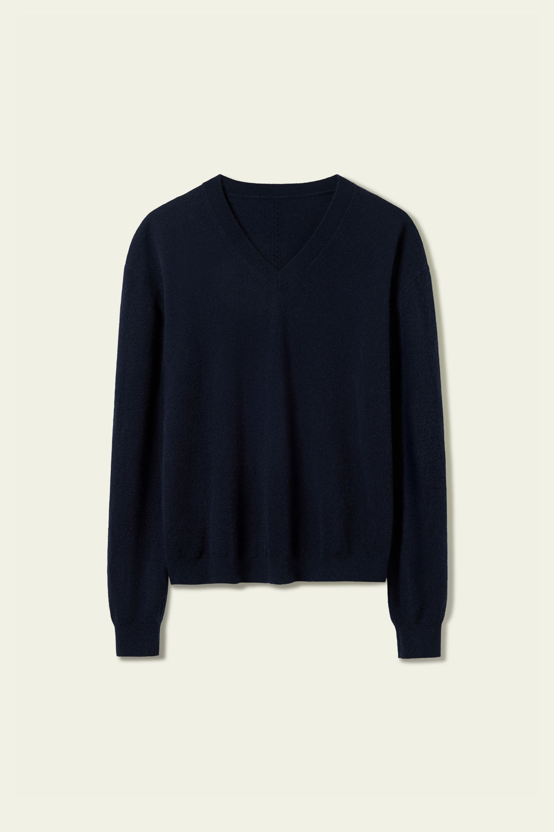V-Neck Baby Cashmere Sweater | LILYSILK