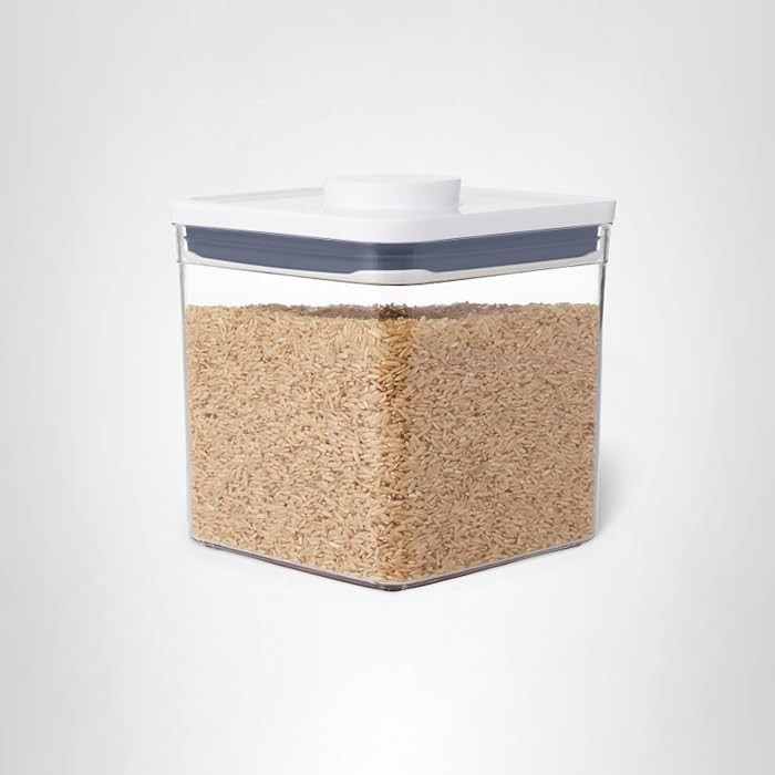 OXO Good Grips POP Container - Airtight Food Storage - Big Square Short 2.8 Qt Ideal for 5 lbs of... | Amazon (US)