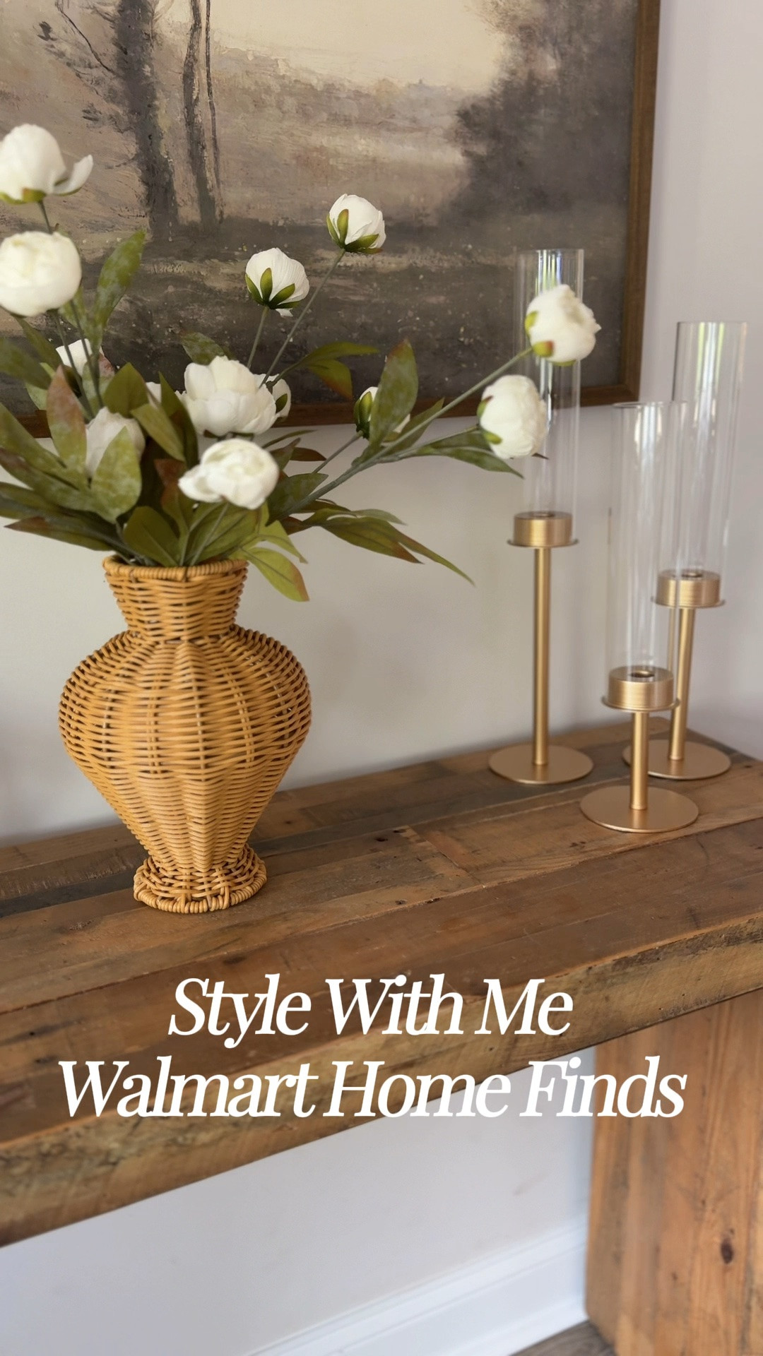 POV: you grabbed a few random home finds at Walmart… and somehow your whole home looks more elevated ✨🤎

This is your sign that you do not need to spend a fortune to make your space feel styled and cozy. I picked up this vase, decorative bowl + wooden utensil holder from Walmart and spread them throughout my home — and I’m obsessed with how warm and high-end everything looks.

It’s always the little details that make the biggest difference 👏🏼 Affordable finds that look designer will forever be my favorite kind of decor.

Everything linked in my LTK before it sells out 🤍 

Walmart, Walmart find, vase, Michael’s, peonies, utensil holder, bowl, fruit bowl, kitchen, living room