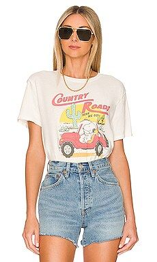 Snoopy Country Roads Tee
                    
                    Junk Food | Revolve Clothing (Global)