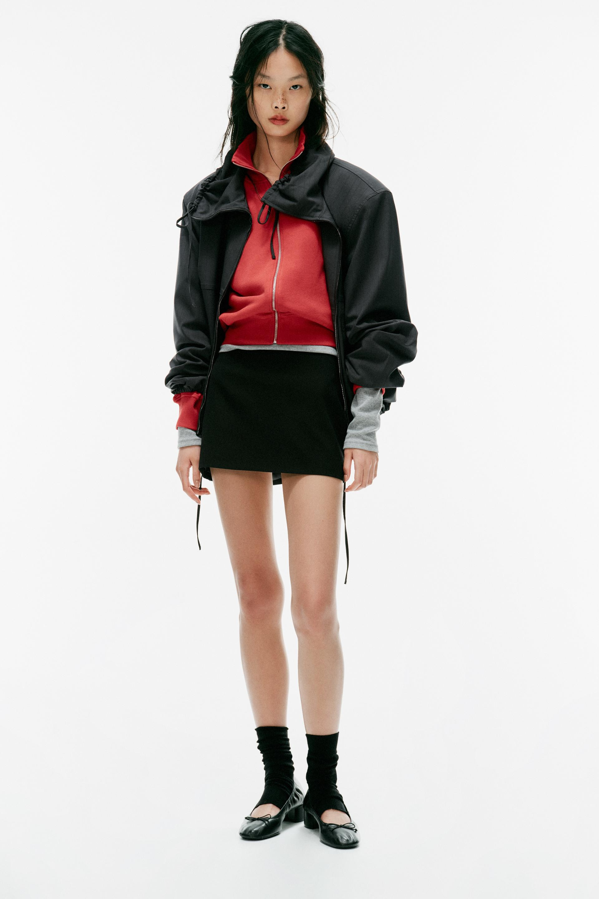 PINSTRIPE JACKET WITH SHOULDER PADS | Zara US
