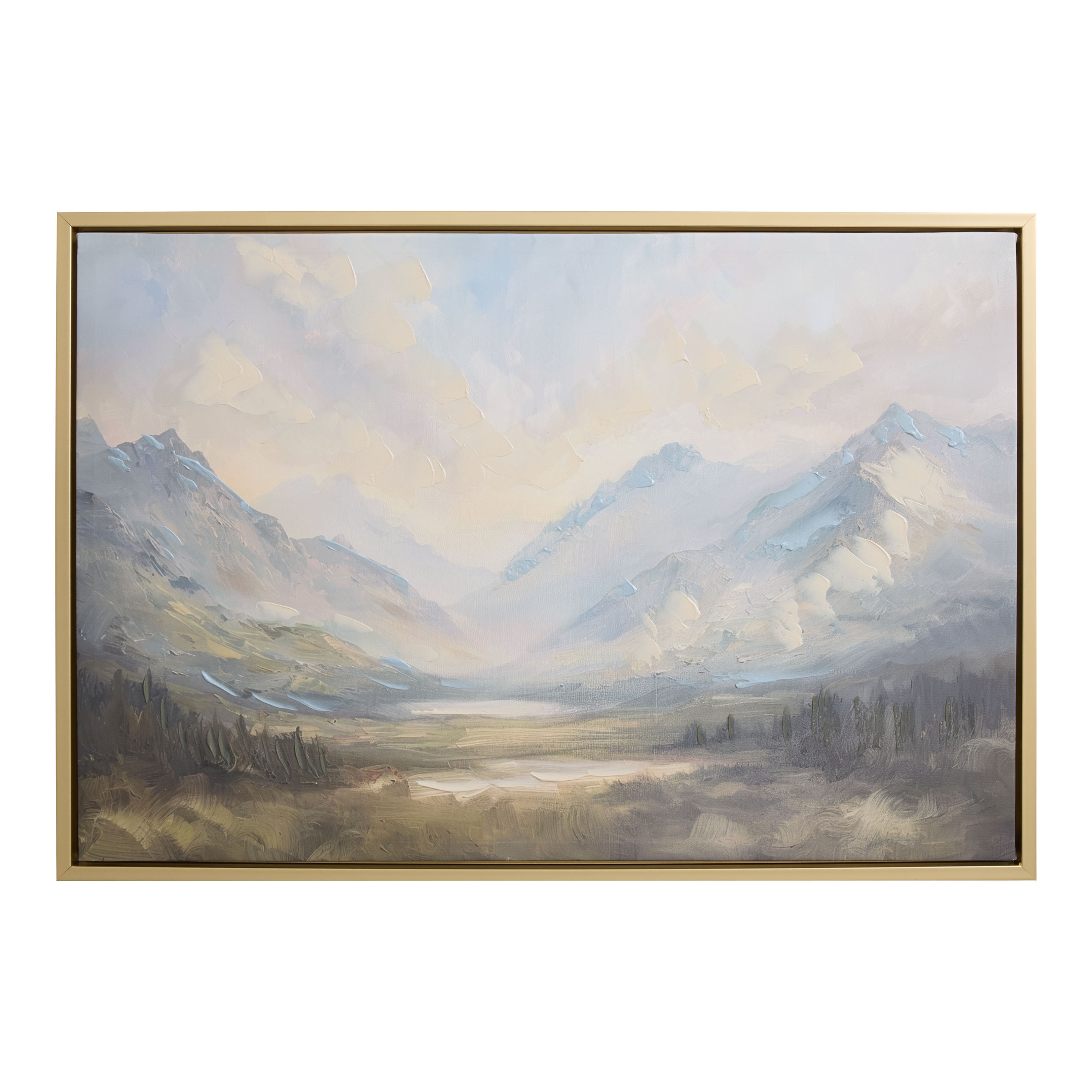 Ray of Light Landscape Framed Canvas Wall Art | World Market