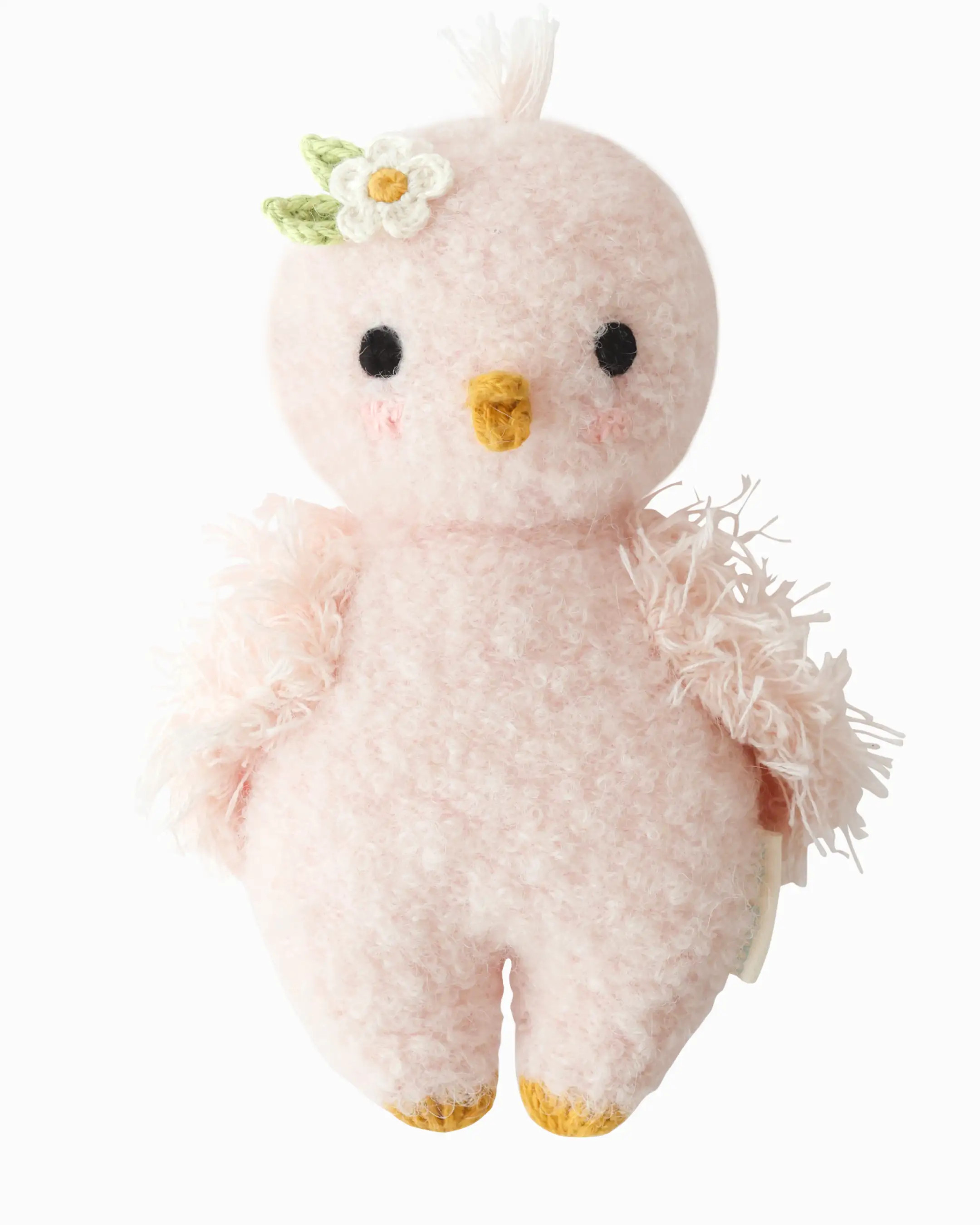 Baby bouclé chick (blush) | cuddle+kind