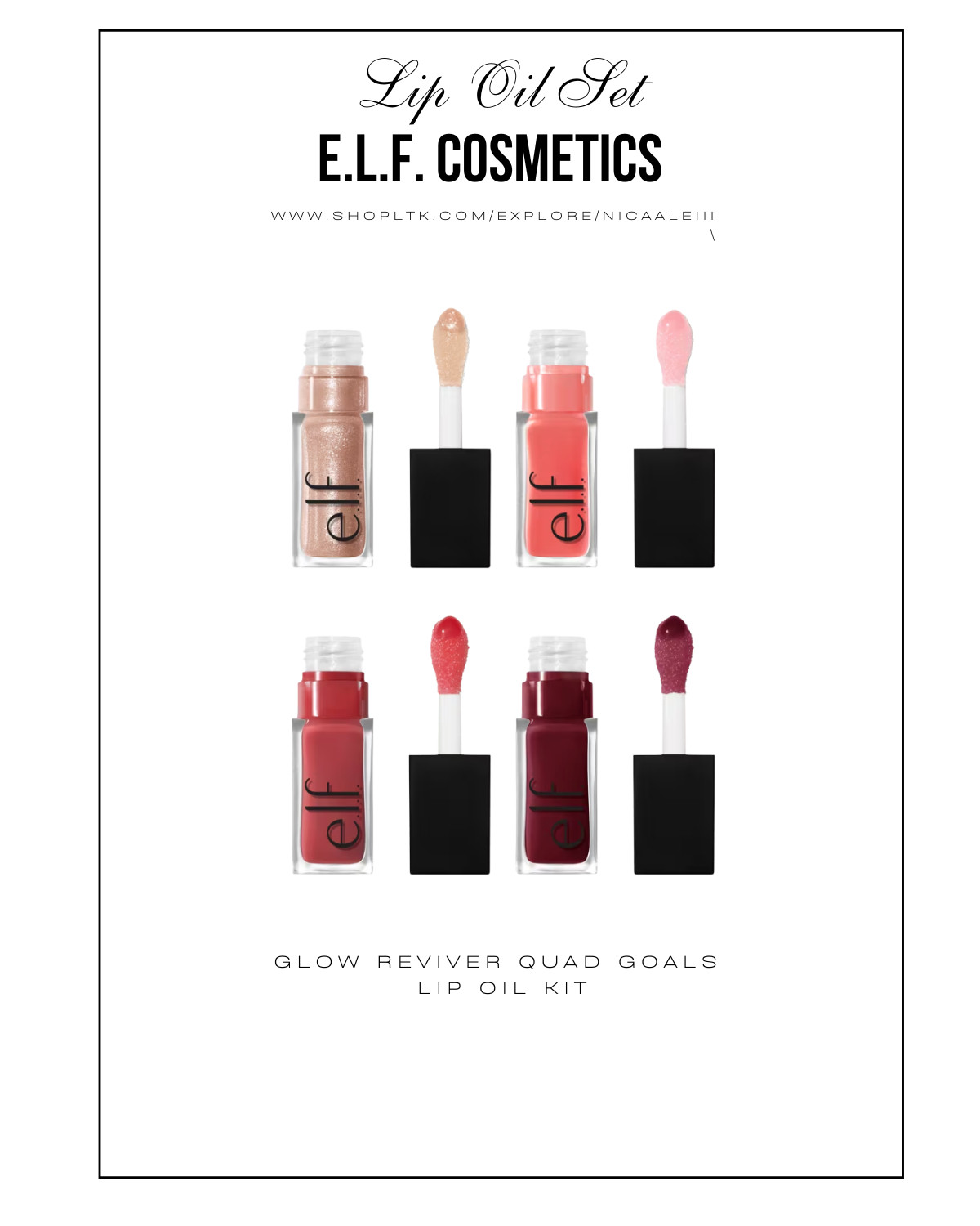 A lip oil shade for every occasion!  

 #LTKBeauty