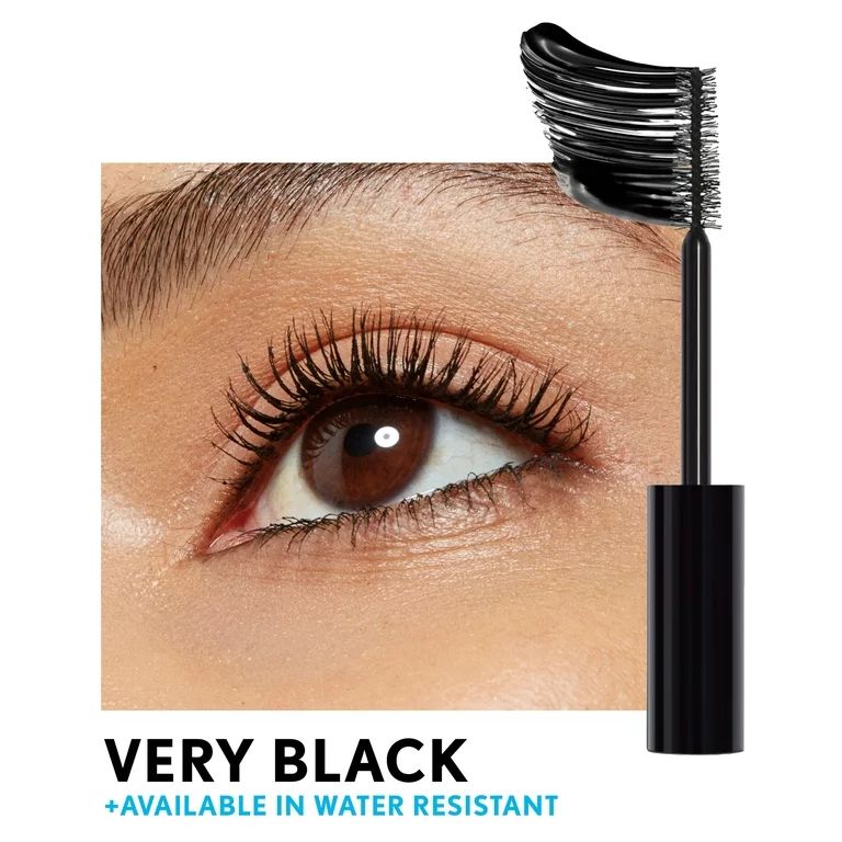 COVERGIRL Exhibitionist Mascara, Very Black, Lengthening Mascara, 0.3 oz, | Walmart (US)