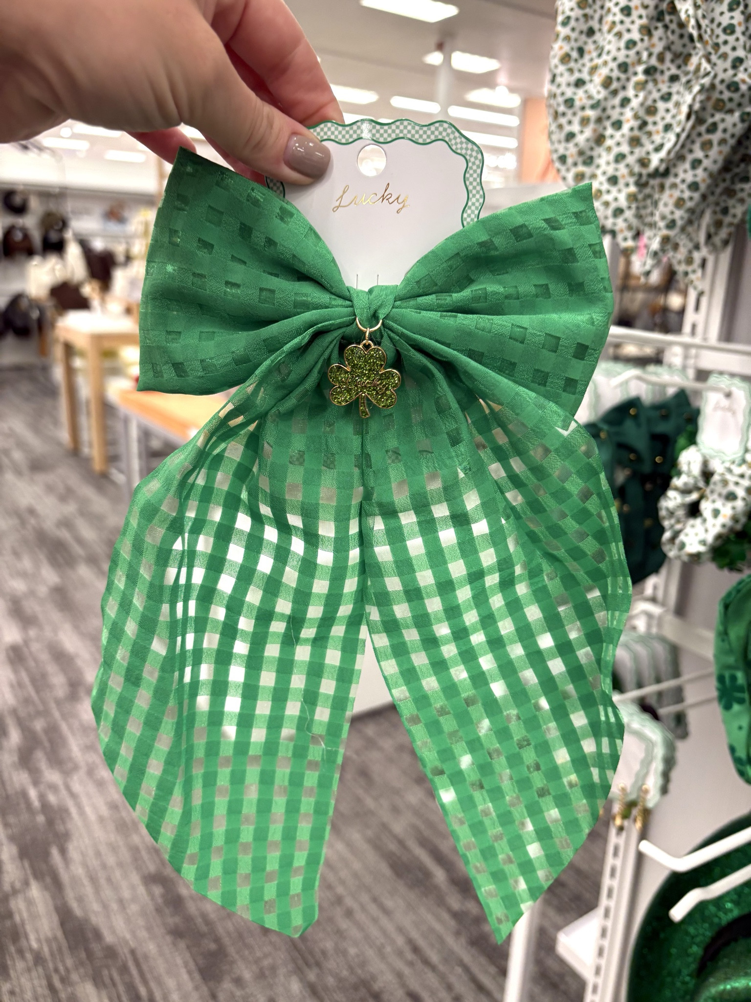 Cute st.patties bow 💚

#LTKSpringSale #LTKootd #LTKSeasonal