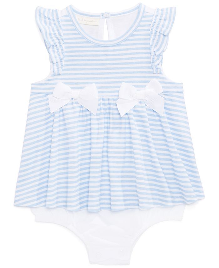 First Impressions Baby Girls Striped Skirted Romper, Created for Macy's & Reviews - All Baby - Ki... | Macys (US)
