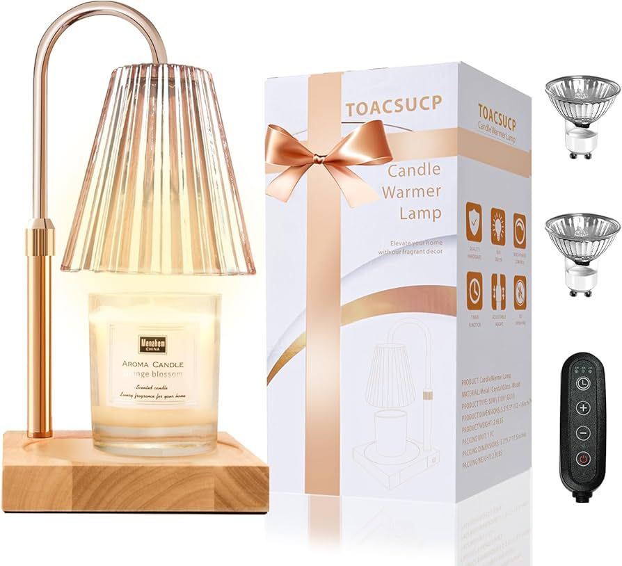 Candle Warmer, Candle Warmer Lamp with Timer & Dimmer, Compatible with Large Yankee Candle Jars, ... | Amazon (US)
