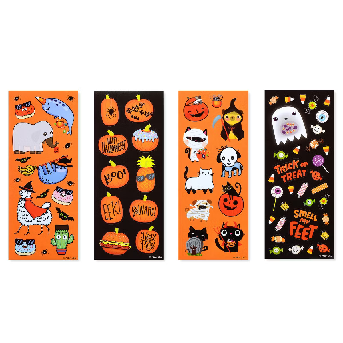 140ct Halloween 'Halloween Icons' Stickers | Target