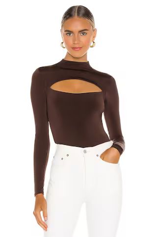 Lovers and Friends Electra Bodysuit in Brown from Revolve.com | Revolve Clothing (Global)