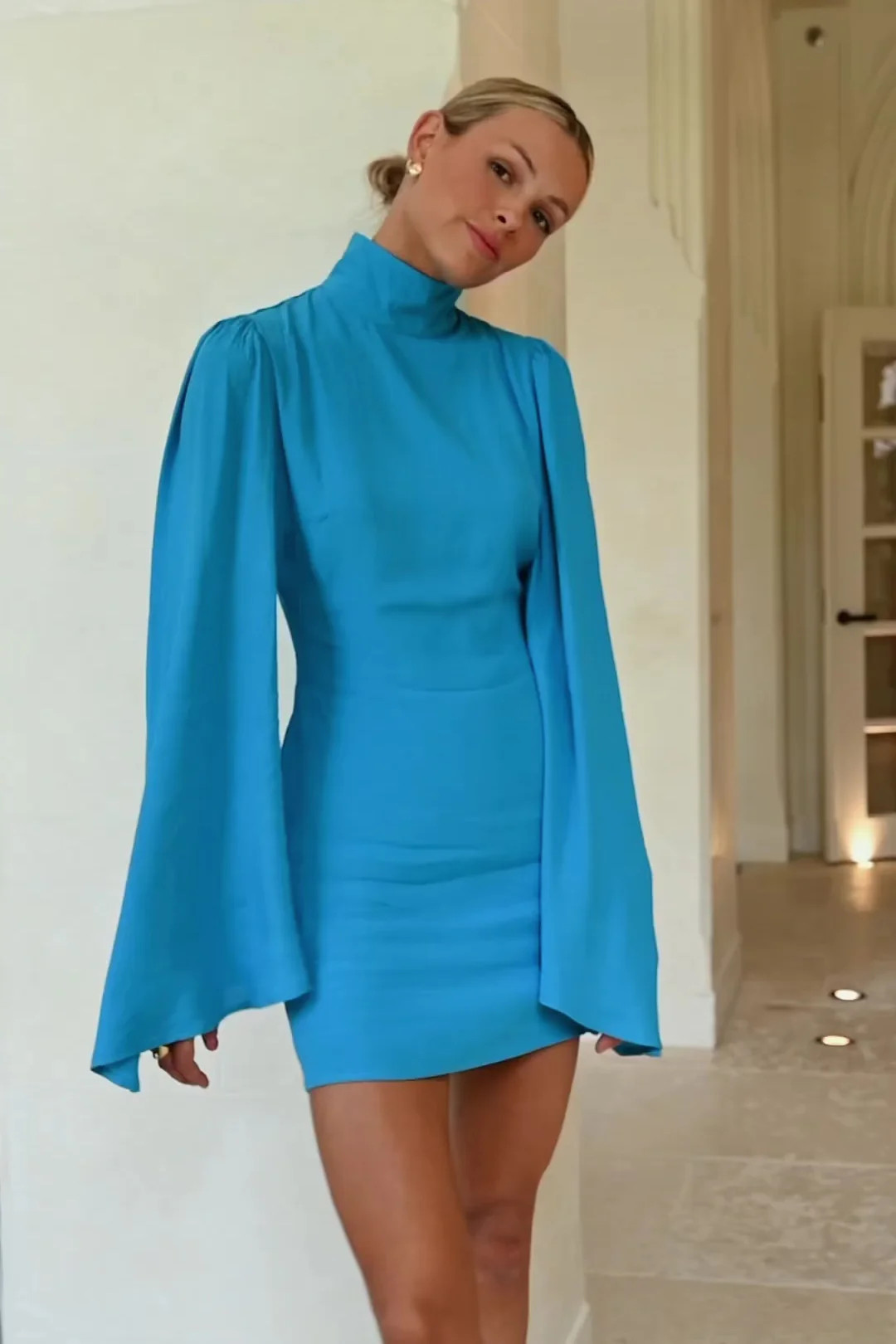 Raya Dress — Teal | YLLW The Label