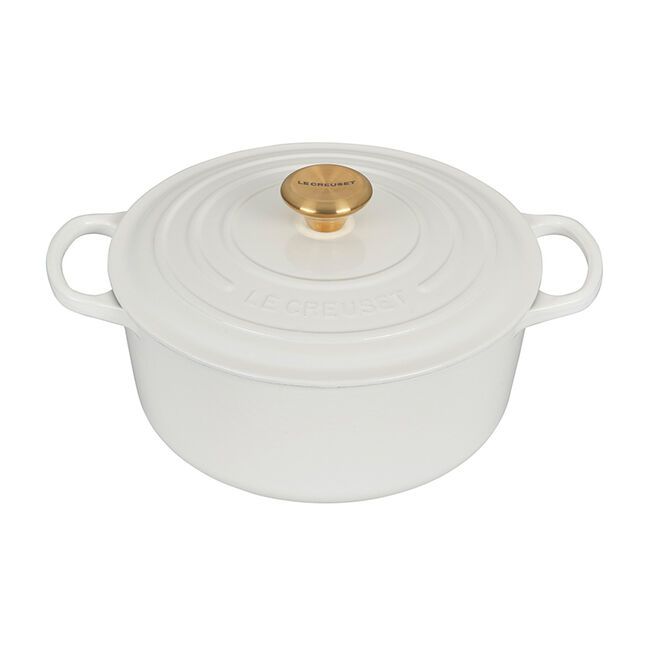 Round Dutch Oven with Gold Knob | Le Creuset