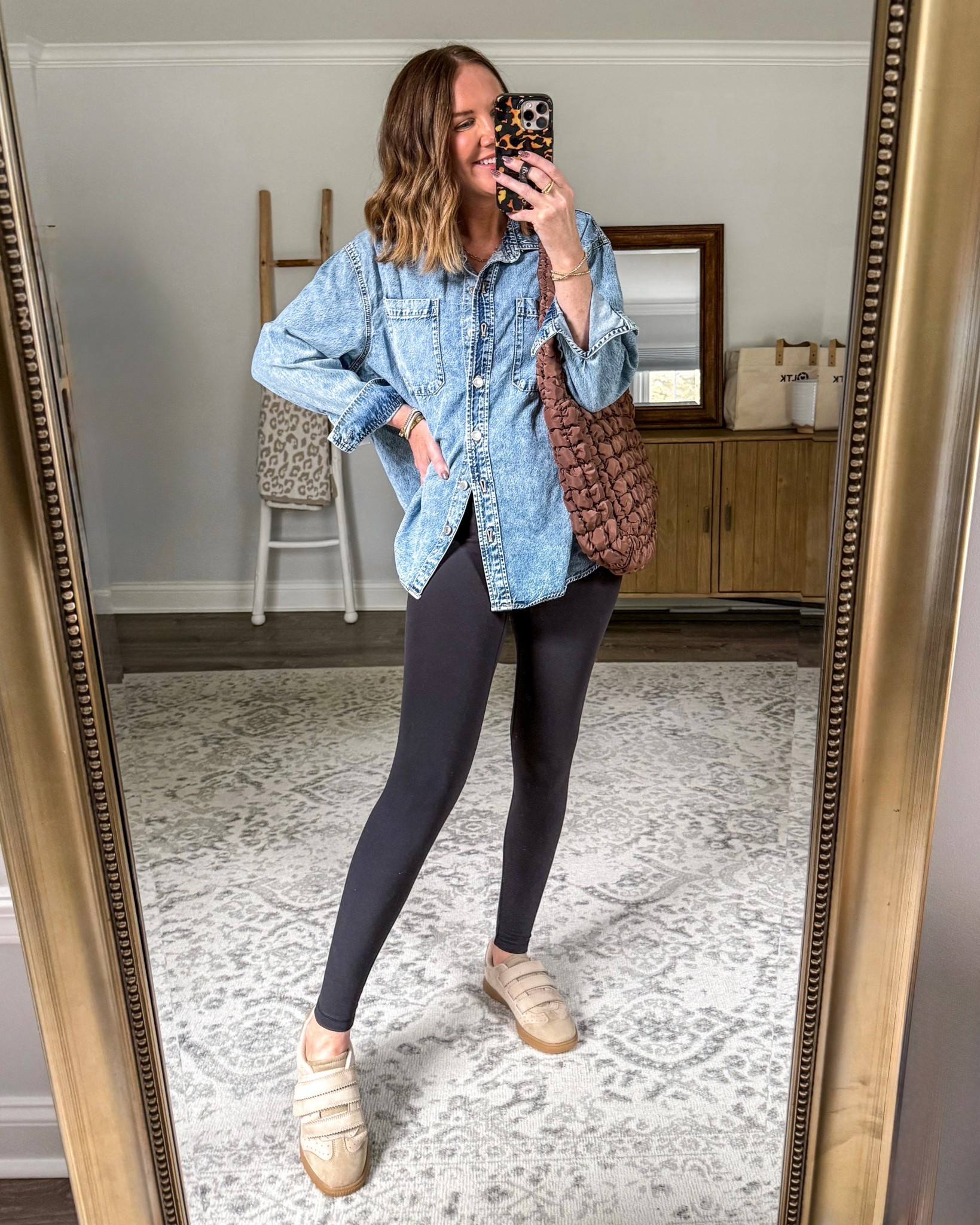 Under $20 denim shirt size large 

#LTKFindsUnder50 #LTKSeasonal