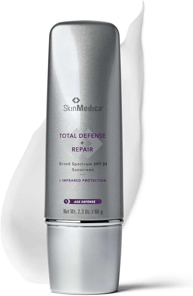 SkinMedica Total Defense + Repair SPF 34 Sunscreen for Face. This Lightweight, Facial Sunscreen i... | Amazon (US)