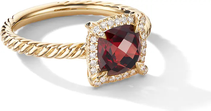 Petite Chatelaine® Pavé Bezel Ring | Nordstrom